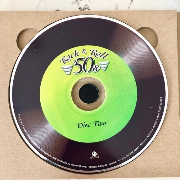 50s, Rock And Roll, Music CD, Tin Set Of 3 CDs, With‎ 23 Page Booklet Insert - Picture 6 of 13
